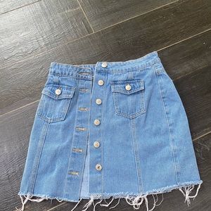 Cute Denim Skirt